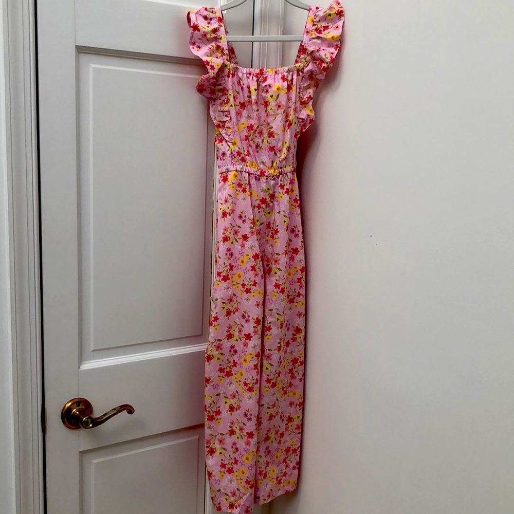 Tea Collection flutter strap jumpsuit